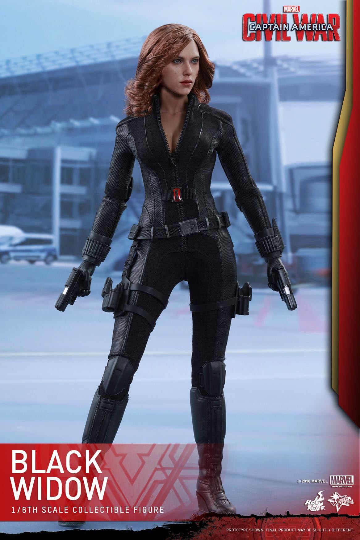 Black Widow - Hot Toys (Captain America Civil War) action figure collectible - Main Image 1