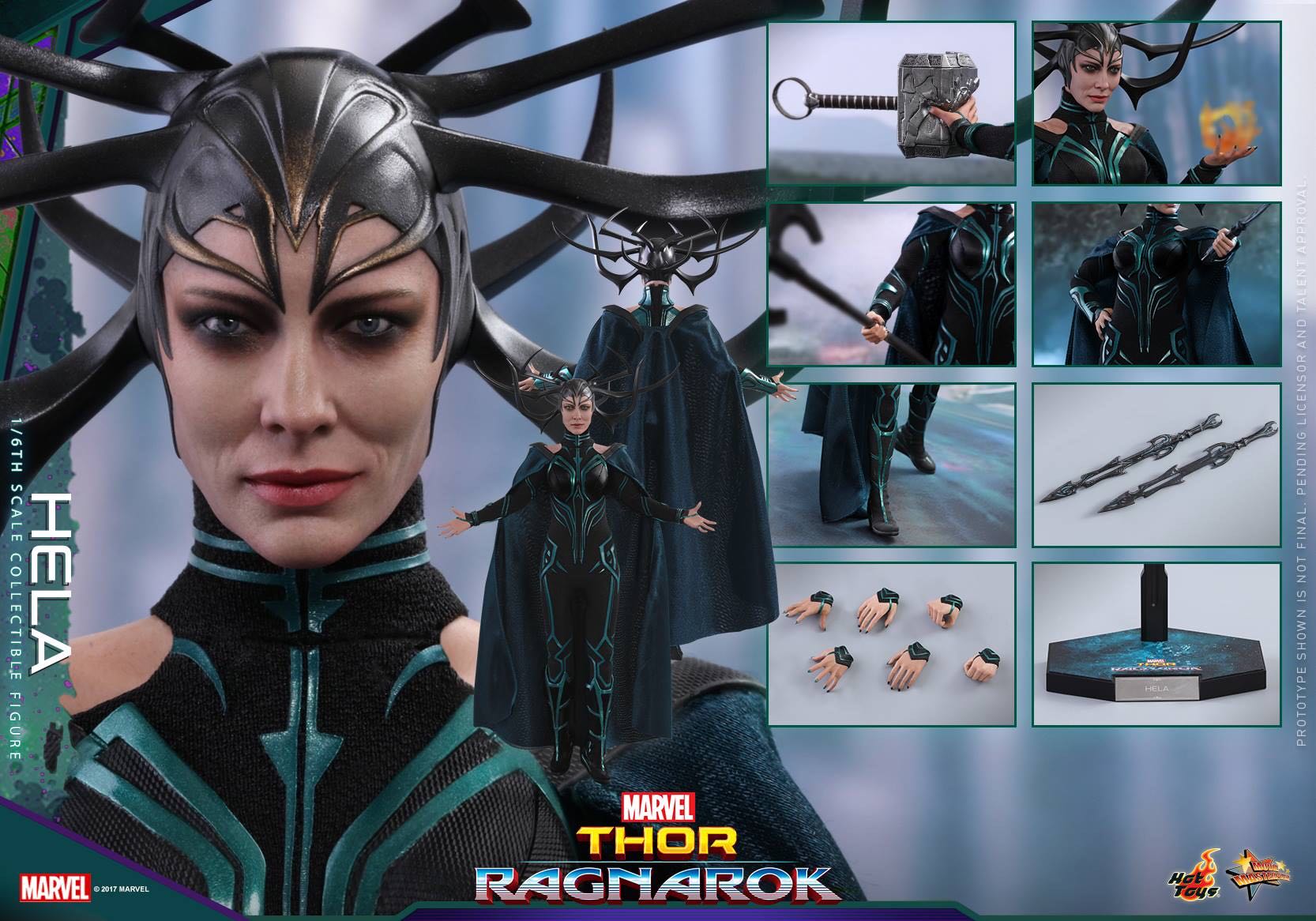 Hela - Hot Toys (Thor Ragnarok) action figure collectible - Main Image 4