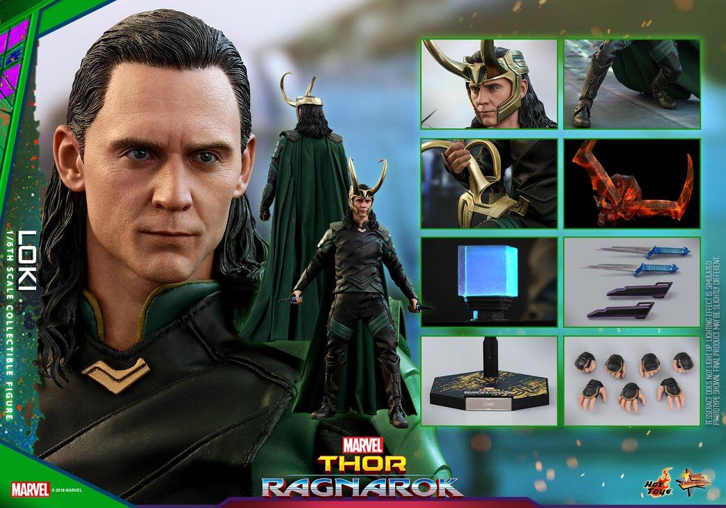 Loki - Hot Toys (Thor Ragnarok) action figure collectible - Main Image 4