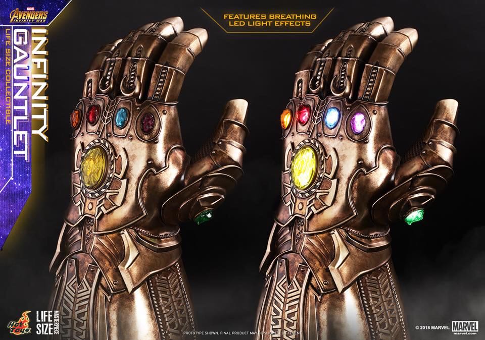 Infinity Gauntlet 1:1 - Hot Toys (Avengers Infinity War) action figure collectible - Main Image 3