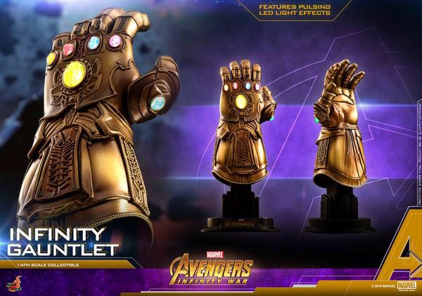 Infinity Gauntlet 1:4 - Hot Toys (Avengers Infinity War) action figure collectible - Main Image 4
