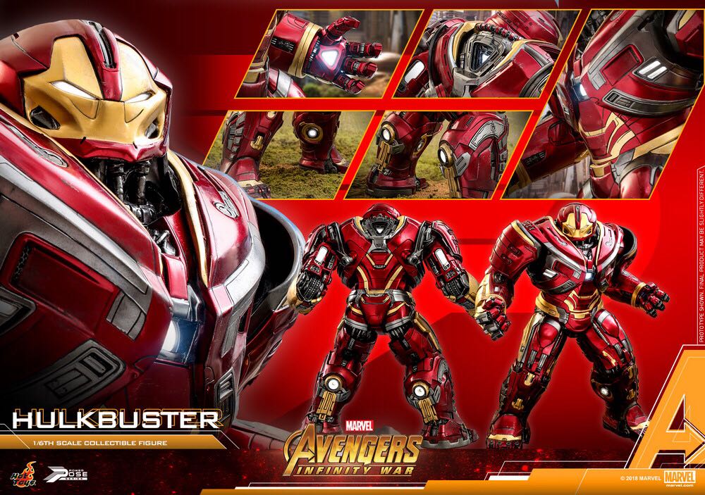 Hulkbuster 2.0 - Hot Toys (Avengers Infinity War) action figure collectible - Main Image 4