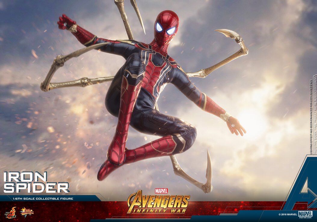 Iron Spider - Hot Toys (Avengers: Infinity War) action figure collectible - Main Image 3