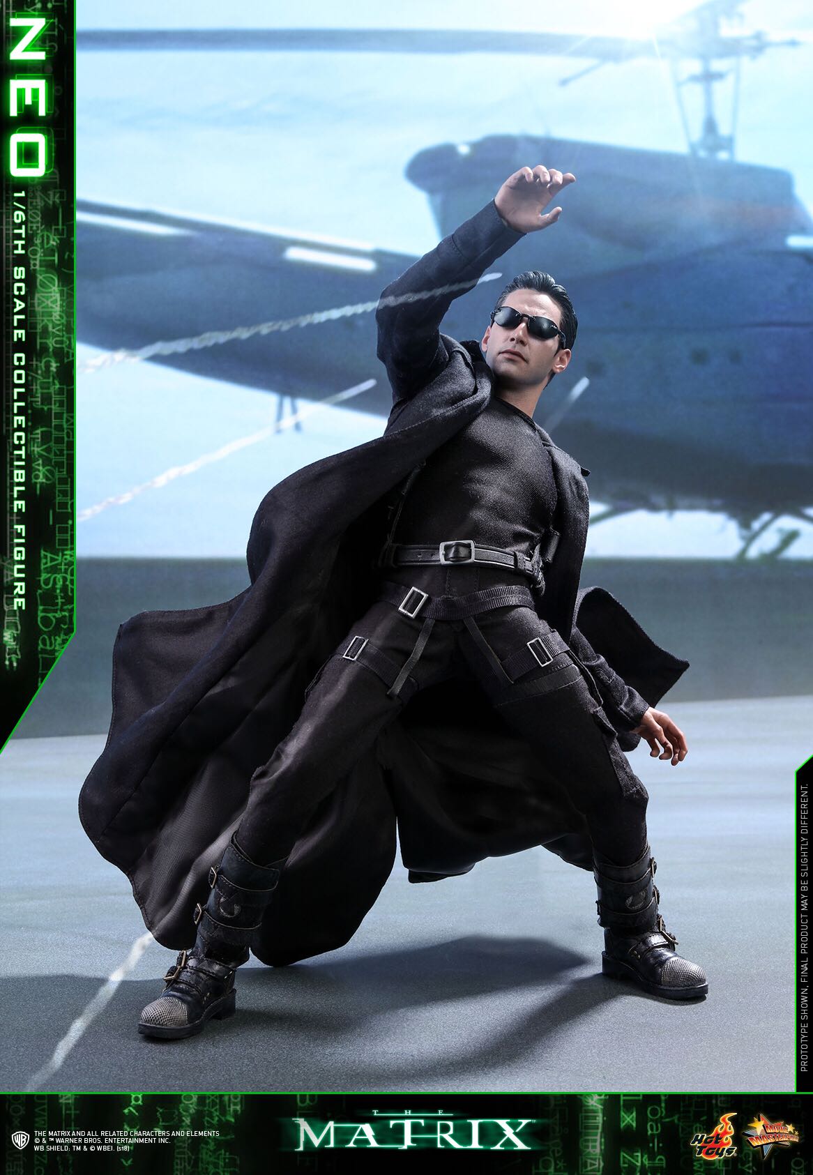 Neo - Hot Toys (The Matrix) action figure collectible - Main Image 3