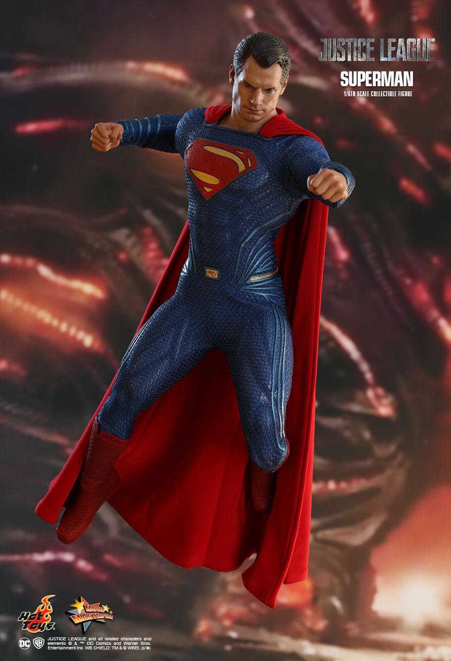 Superman - Hot Toys (Justice League) action figure collectible - Main Image 2