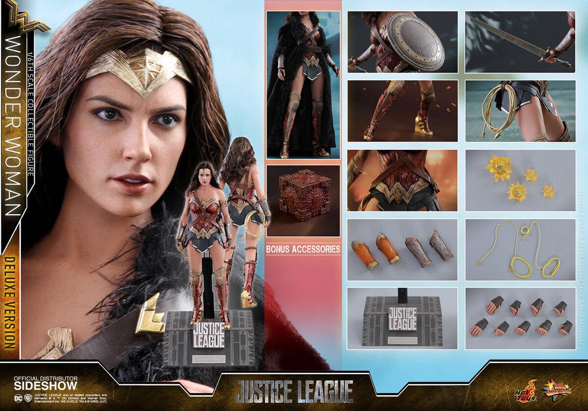 Wonder Woman - Hot Toys (Justice League) action figure collectible - Main Image 4