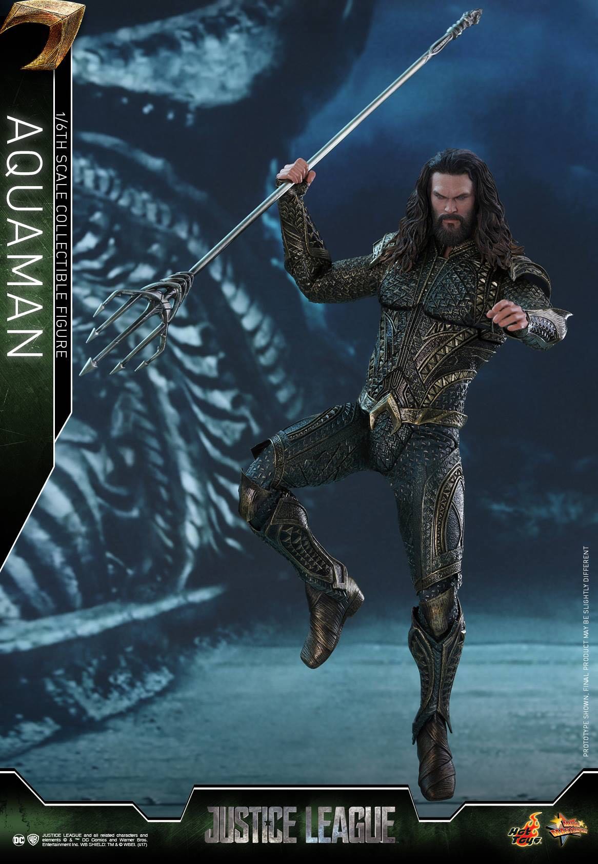 Aquaman - Hot Toys (Justice League) action figure collectible - Main Image 3