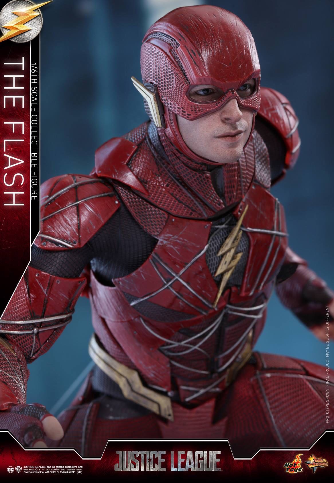 The Flash - Hot Toys (Justice League) action figure collectible - Main Image 3