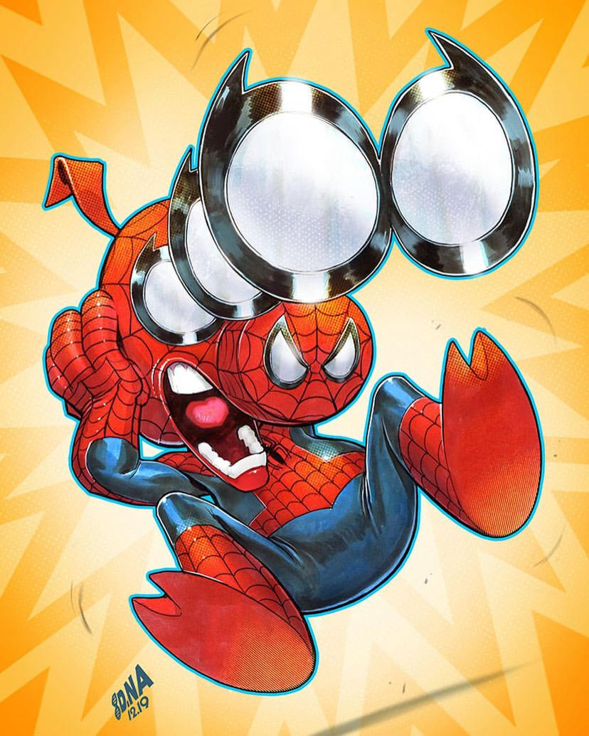 BAF Monster Venom: 4 Spider-Ham - Hasbro (Monster Venom BAF Wave) action figure collectible [Barcode 630509713561] - Main Image 3