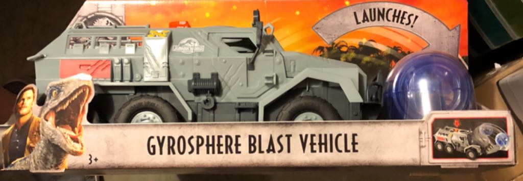 Gyrosphere Blast Vehicle  (Jurassic World) action figure collectible [Barcode 887961585605] - Main Image 1