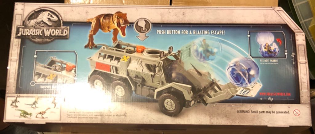 Gyrosphere Blast Vehicle  (Jurassic World) action figure collectible [Barcode 887961585605] - Main Image 2