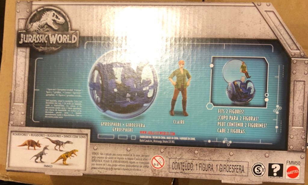 Gyrosphere And Claire  (Jurassic World) action figure collectible [Barcode 887961576955] - Main Image 2