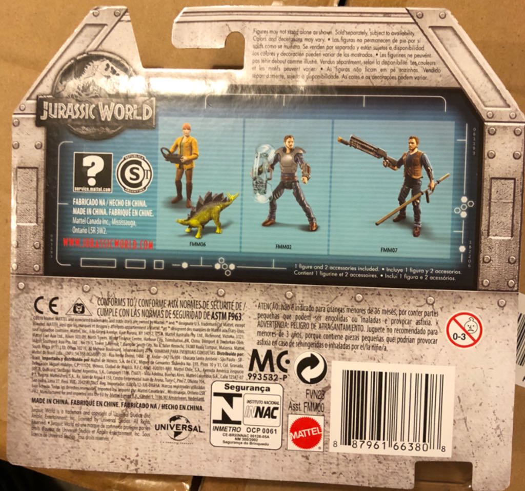 Wheatley - Mattel (Jurassic World) action figure collectible [Barcode 887961663808] - Main Image 2