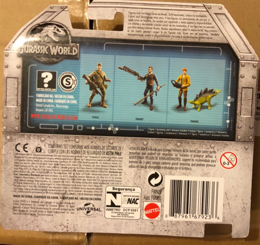 Maisie & Tyrannosaurus Rex - Jurassic World Fallen Kingdom - Mattel (JW Humanos) action figure collectible [Barcode 887961679236] - Main Image 2