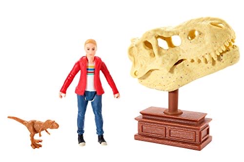 Maisie & Tyrannosaurus Rex - Jurassic World Fallen Kingdom - Mattel (JW Humanos) action figure collectible [Barcode 887961679236] - Main Image 3