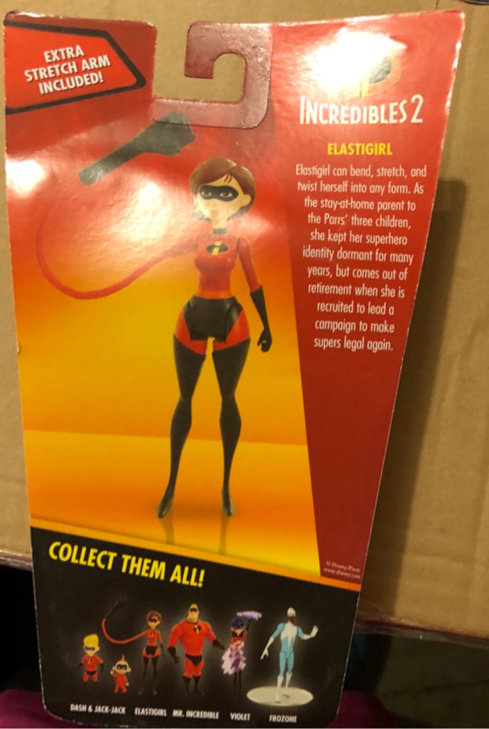 Elastigirl  (Incredibles 2) action figure collectible [Barcode 039897747903] - Main Image 2