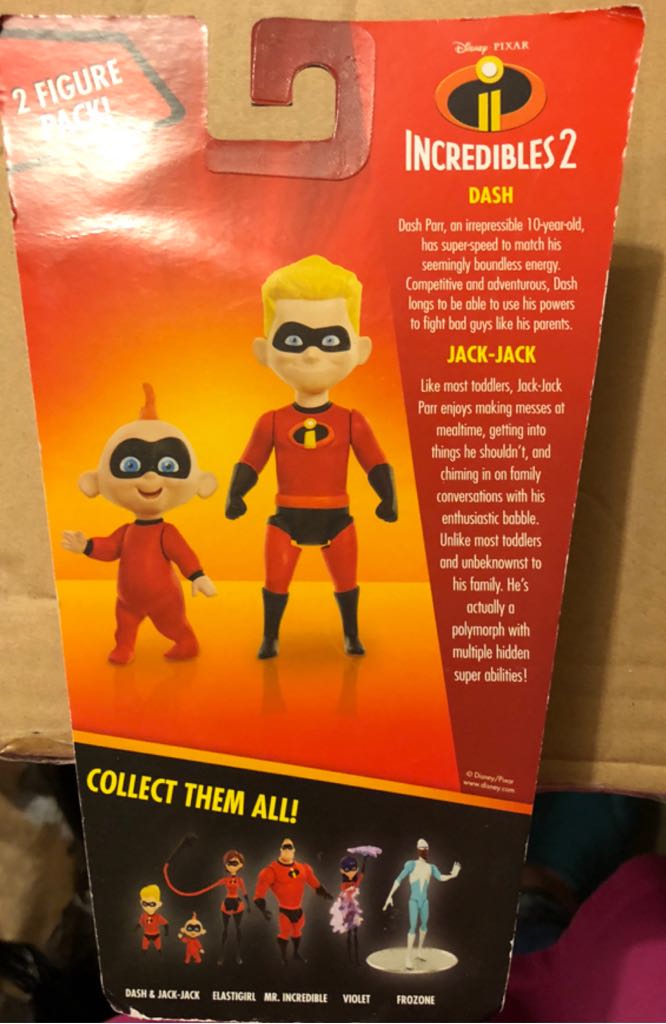 Incredibles 2 - Dash & Jack-Jack, The  (Incredibles 2) action figure collectible [Barcode 039897748092] - Main Image 2
