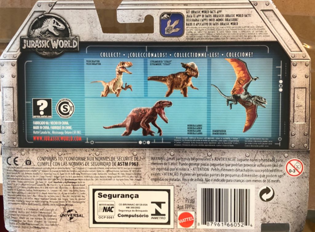 Herrerasaurus - Mattel (Jurassic World) action figure collectible [Barcode 887961660524] - Main Image 2