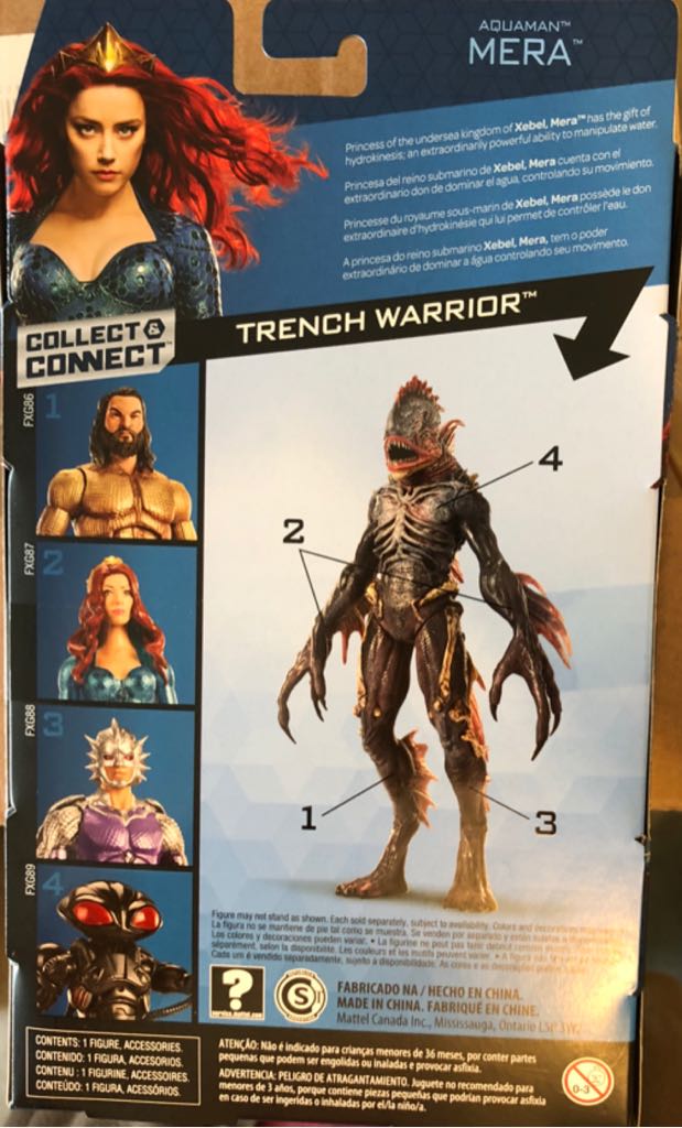 DC Comics Multiverse Mera Trench Warrior BAF - Mattel (DC Multiverse) action figure collectible [Barcode 887961691078] - Main Image 2