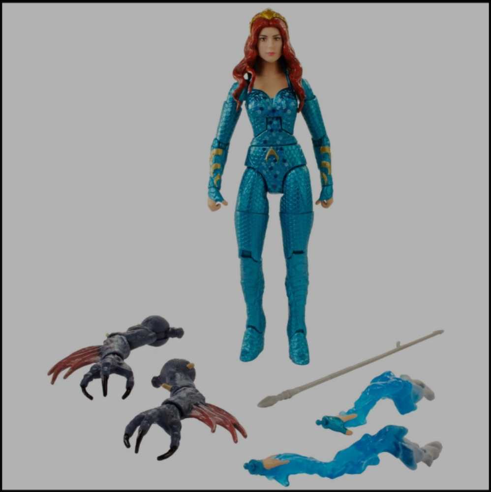 DC Comics Multiverse Mera Trench Warrior BAF - Mattel (DC Multiverse) action figure collectible [Barcode 887961691078] - Main Image 3