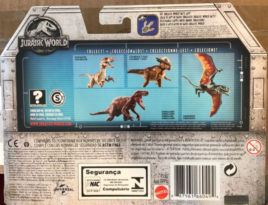 Dimorphodon - Mattel (Jurassic World) action figure collectible [Barcode 887961660494] - Main Image 2