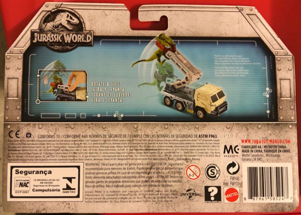 Dilopho-Loader - Mattel (Jurassic World) action figure collectible [Barcode 887961585247] - Main Image 2
