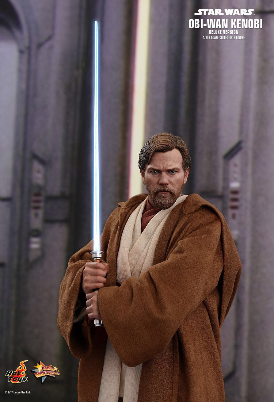 Obi-Wan Kenobi - Hot Toys (Star Wars Ep 3 RotS) action figure collectible - Main Image 2