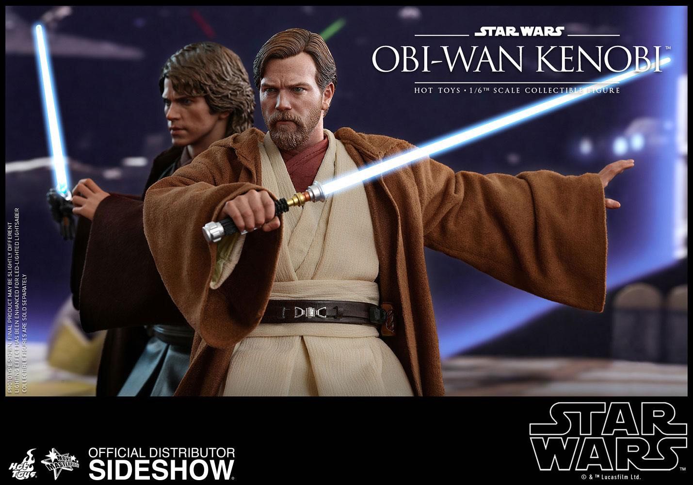 Obi-Wan Kenobi - Hot Toys (Star Wars Ep 3 RotS) action figure collectible - Main Image 3