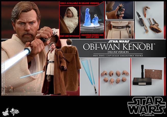 Obi-Wan Kenobi - Hot Toys (Star Wars Ep 3 RotS) action figure collectible - Main Image 4