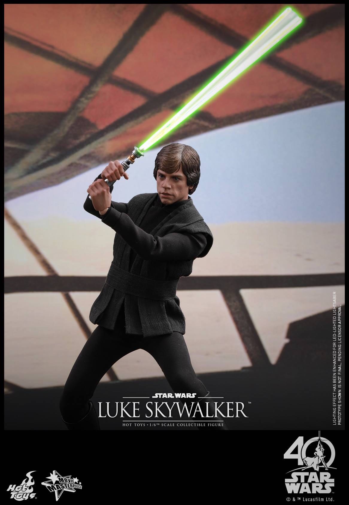 Luke Skywalker  - Hot Toys (Star Wars Ep 6 RotJ) action figure collectible - Main Image 3