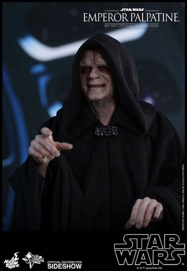 Emperor Palpatine - Hot Toys (Star Wars Ep 6 RotJ) action figure collectible - Main Image 2