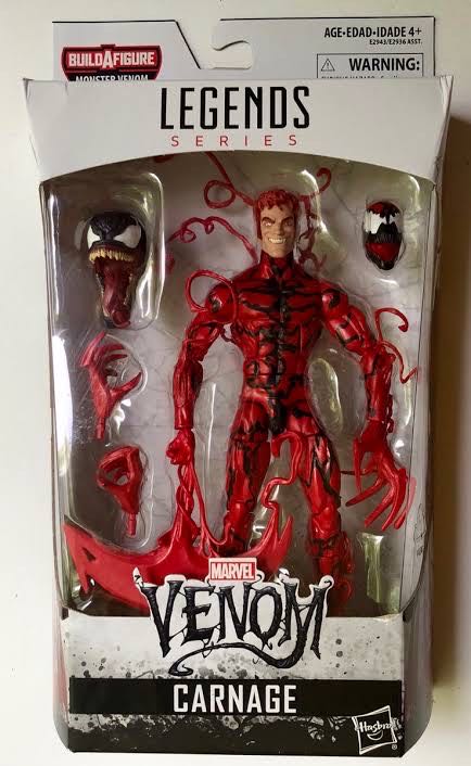 Carnage (KO) - Hasbro (Marvel Legends - BAF Monster Venom) action figure collectible [Barcode 630509713592] - Main Image 3