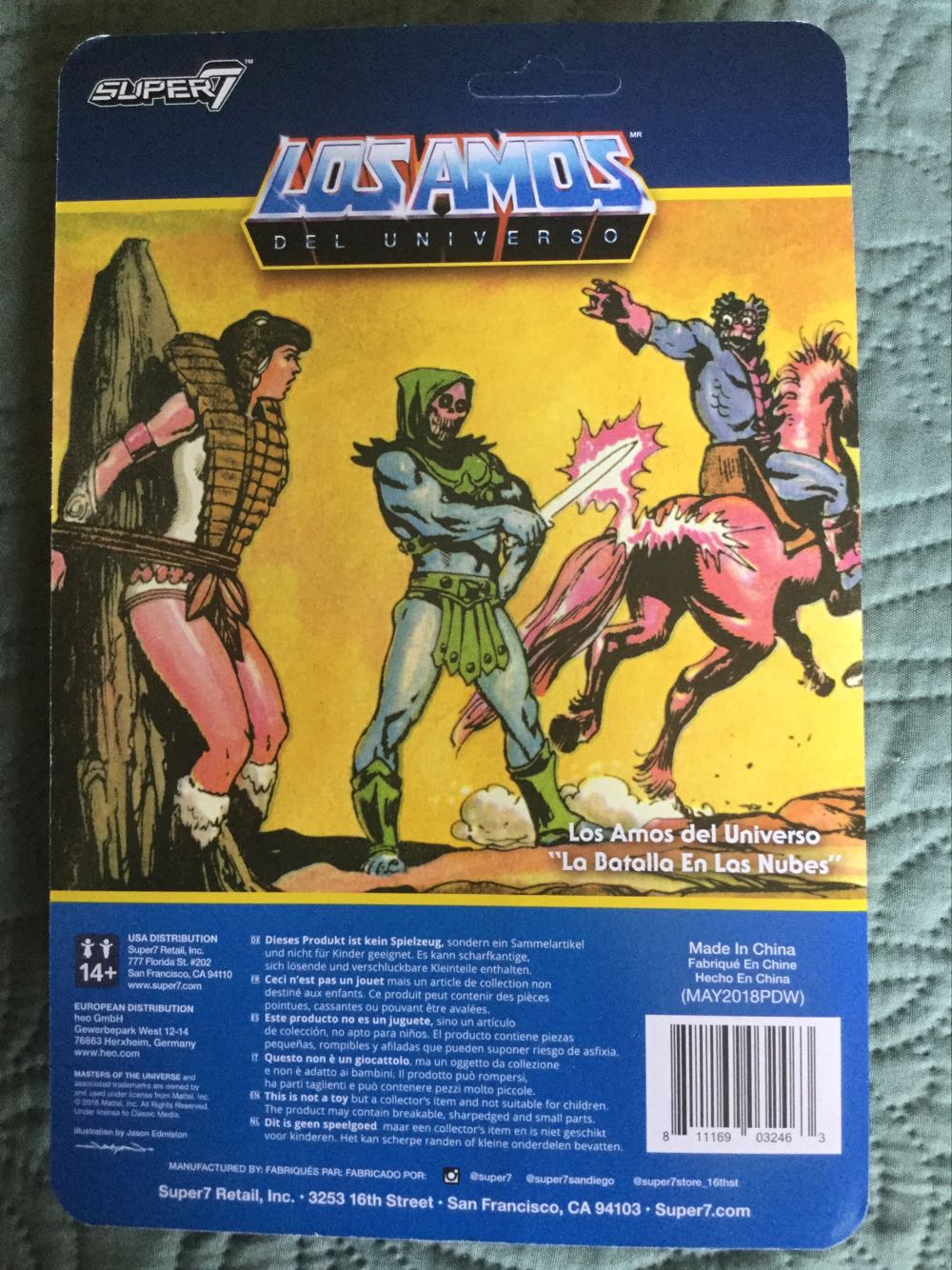 Super7 Los Amos Del Universo - Skeletor - Super7 action figure collectible [Barcode 811169032463] - Main Image 2