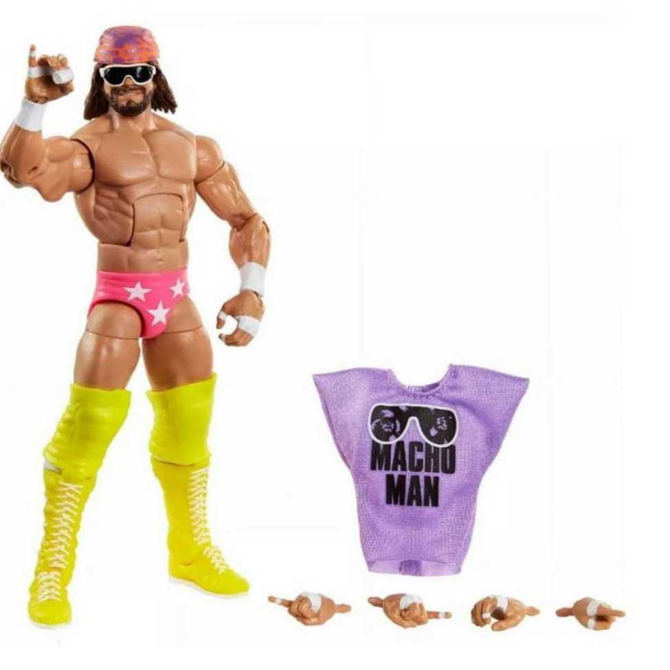 Macho Man Randy Savage - Mattel (WWE Legends) action figure collectible [Barcode 027084952728] - Main Image 3
