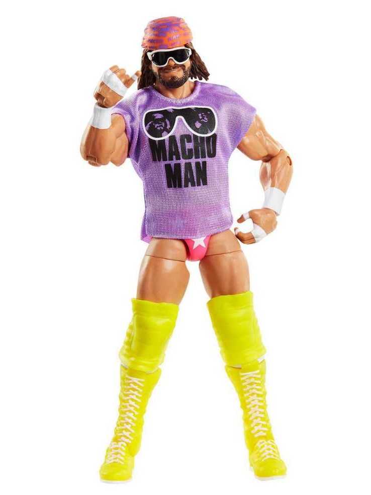Macho Man Randy Savage - Mattel (WWE Legends) action figure collectible [Barcode 027084952728] - Main Image 4
