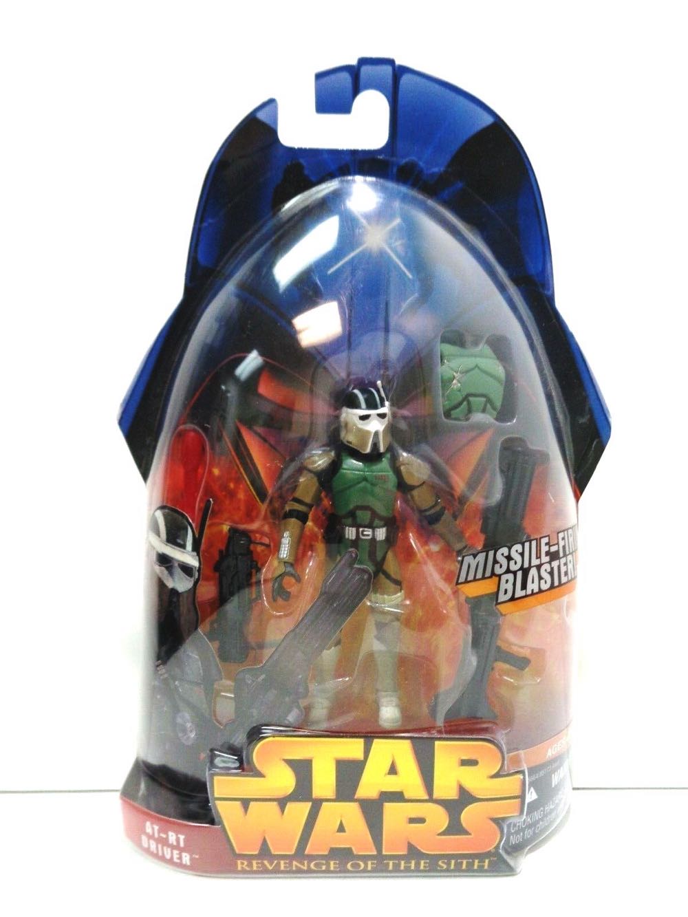 AT-RT Driver (Missile-Firing Blaster!) - Hasbro (Star Wars: Revenge of the Sith) action figure collectible [Barcode 653569063414] - Main Image 4