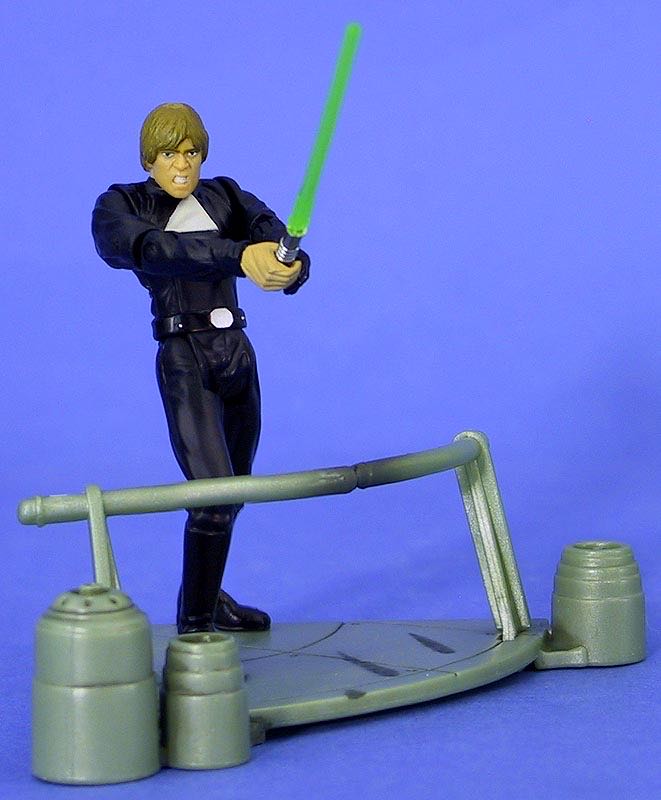 Luke Skywalker (Throne Room Duel) - Hasbro (Star Wars) action figure collectible [Barcode 076930850084] - Main Image 3