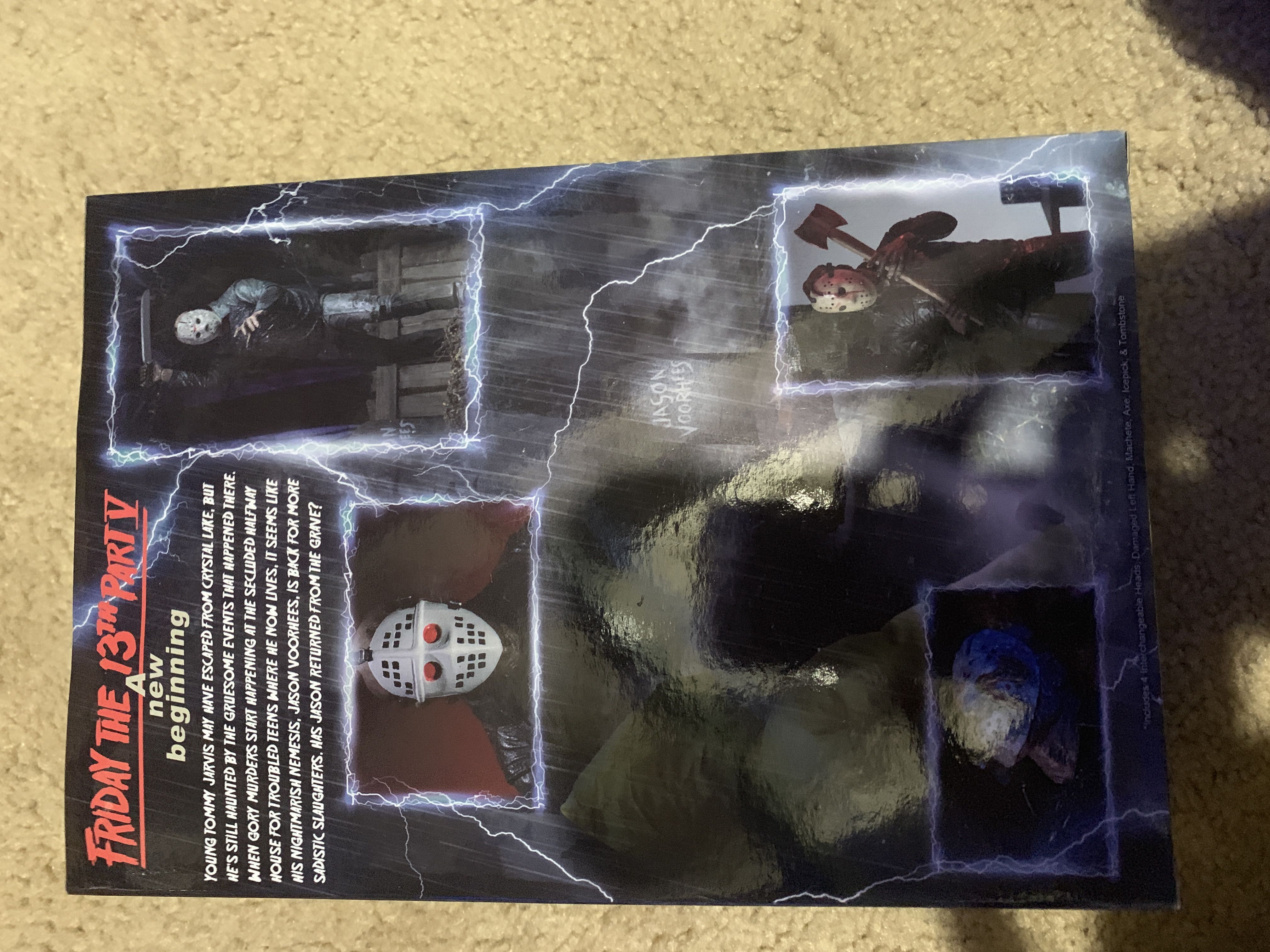 Jason Voorhees [Dream Sequences] - Neca/Reel Toys (Friday the 13th: A New Beginning) action figure collectible [Barcode 634482397091] - Main Image 3