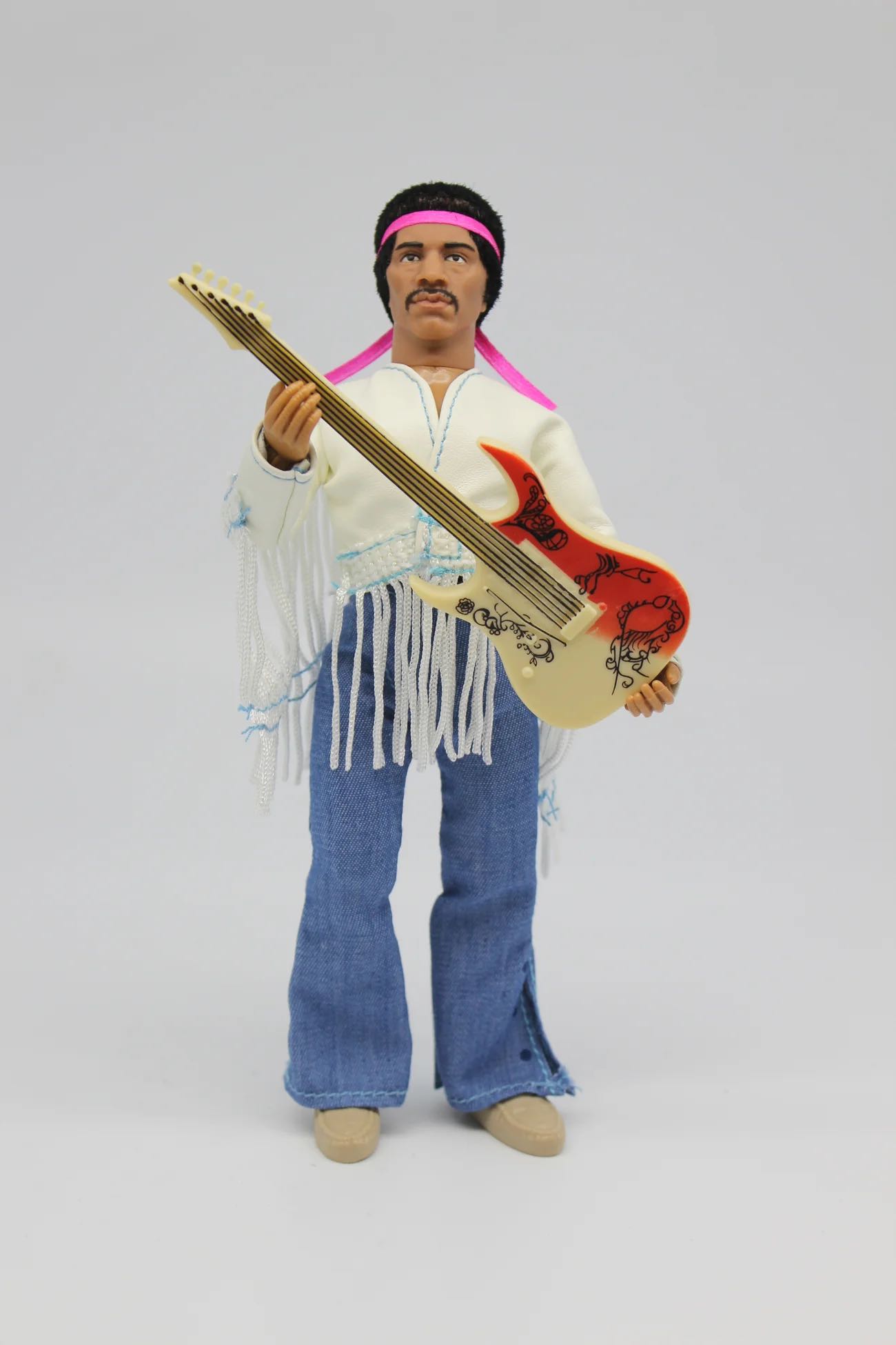 Jimi Hendrix Classic 8 Inch Figure - Mego (Music Icons) action figure collectible [Barcode 852404008218] - Main Image 4