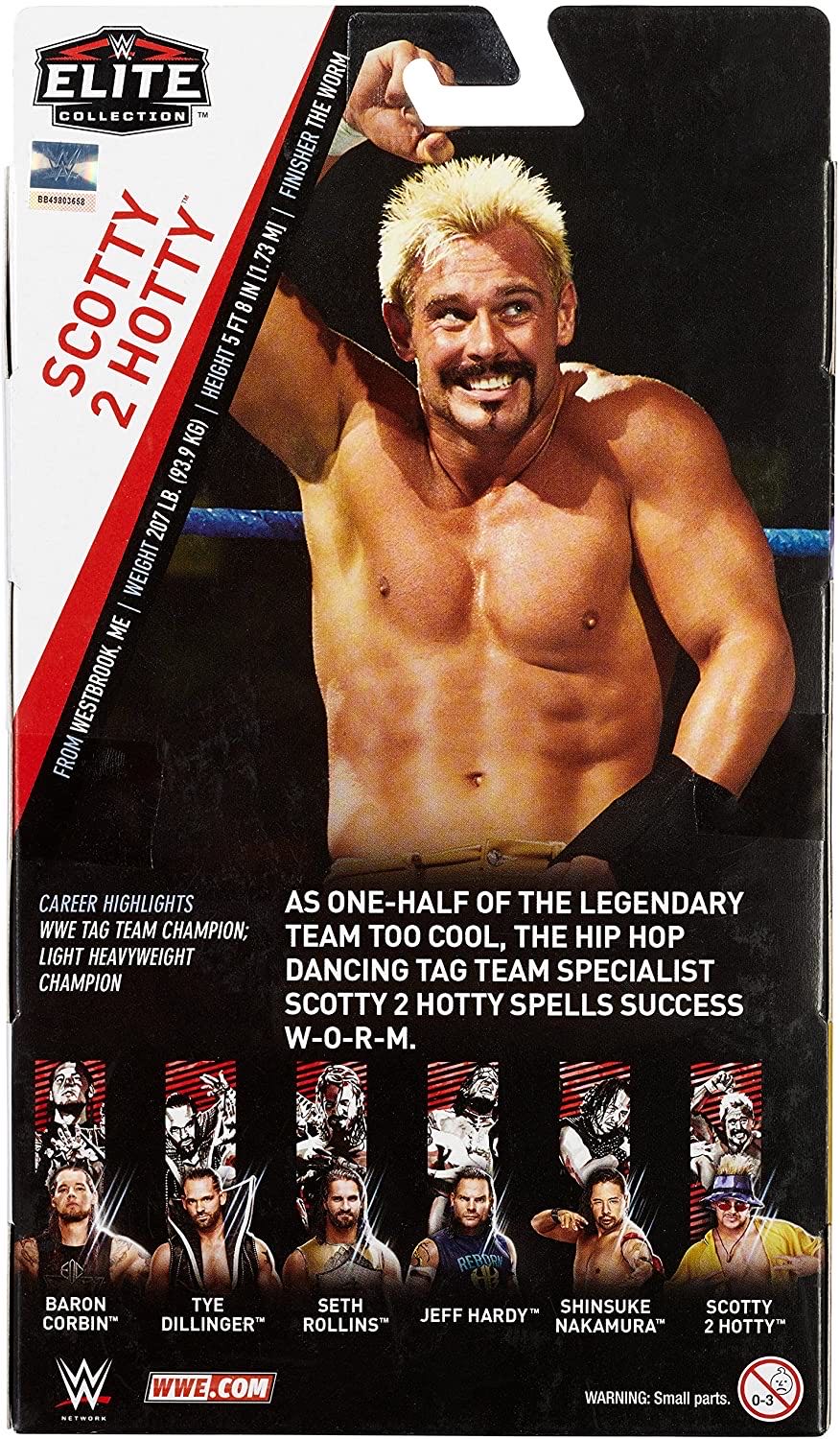 Scott 2 Hotty - Mattel (Wwe Elite) action figure collectible [Barcode 887961572797] - Main Image 3