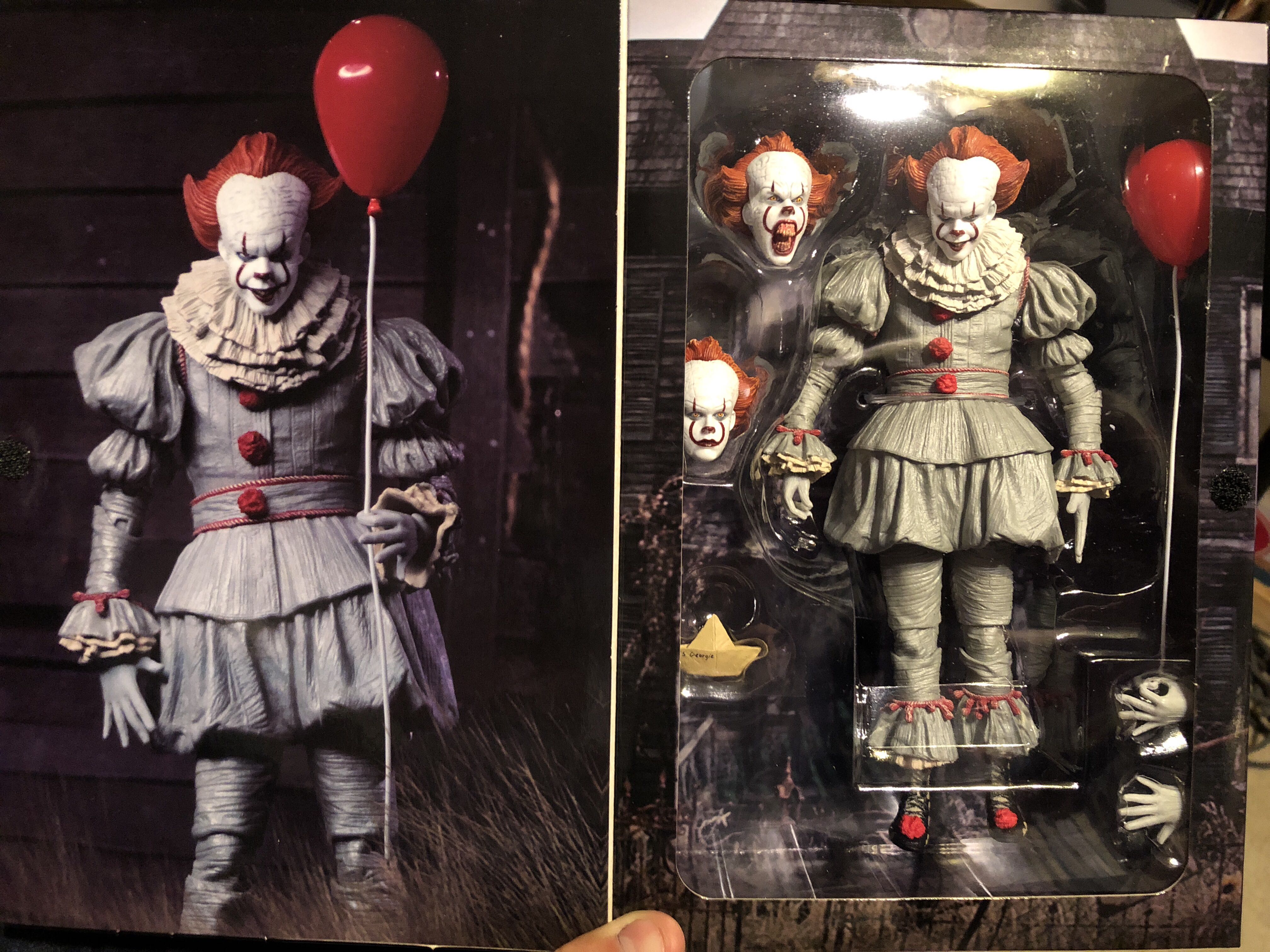 Pennywise <Chapter 1> - Neca (IT (2017)) action figure collectible [Barcode 634482454619] - Main Image 2