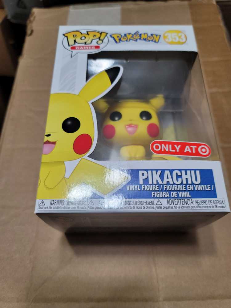 Funko Pop! Pokémon #353 Pikachu  (Funko Pop) action figure collectible [Barcode 889698315289] - Main Image 2