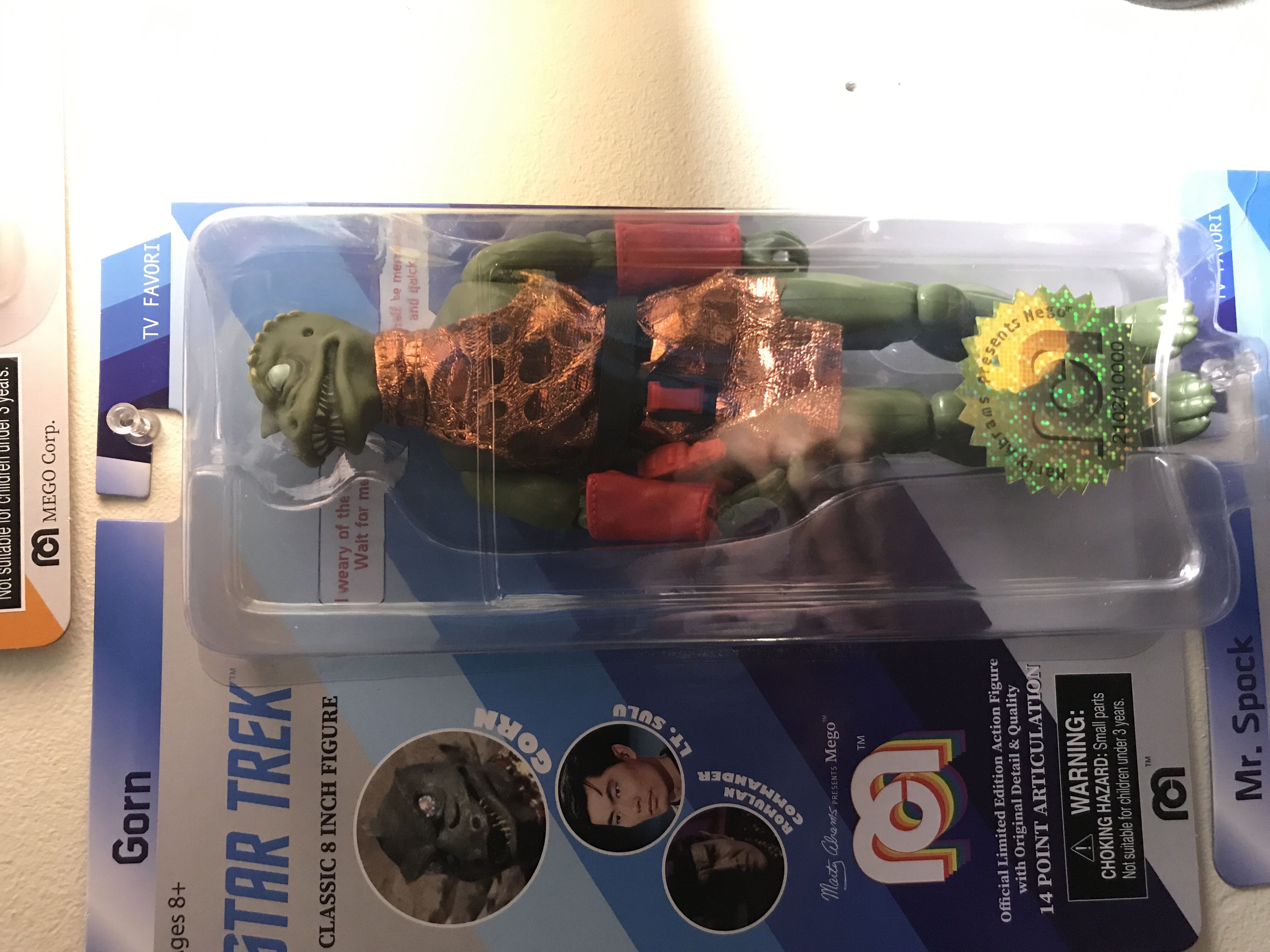 Mego Star Trek: Gorn - Mego Corp (Star Trek Mego) action figure collectible [Barcode 852404008355] - Main Image 2