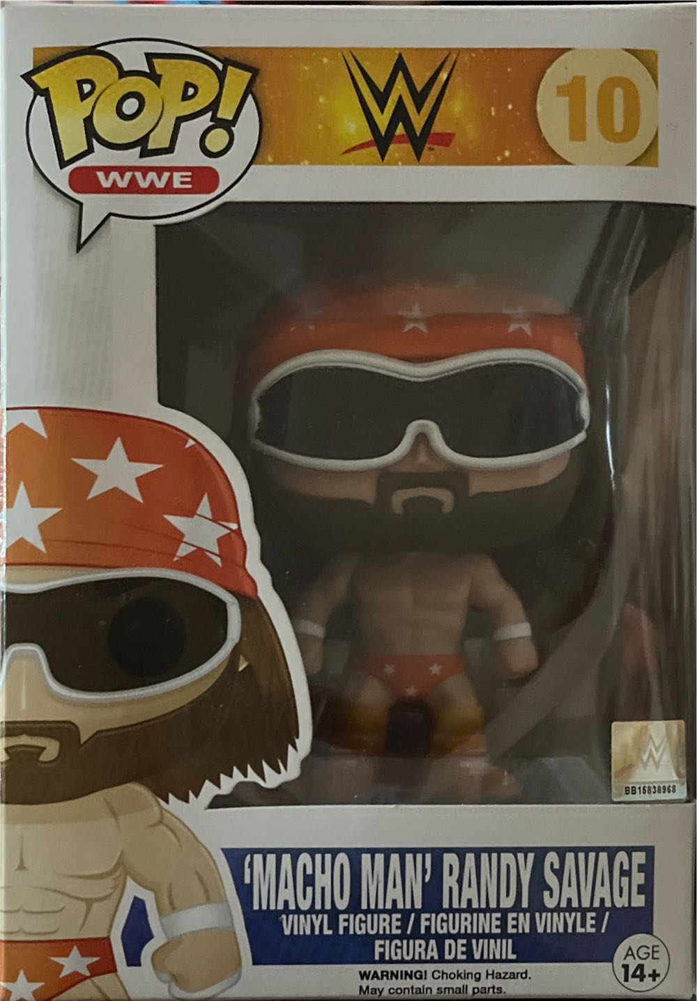 Funko POP! "Macho Man” Randy Savage #10 - Funko (WWE) action figure collectible [Barcode 849803039264] - Main Image 4