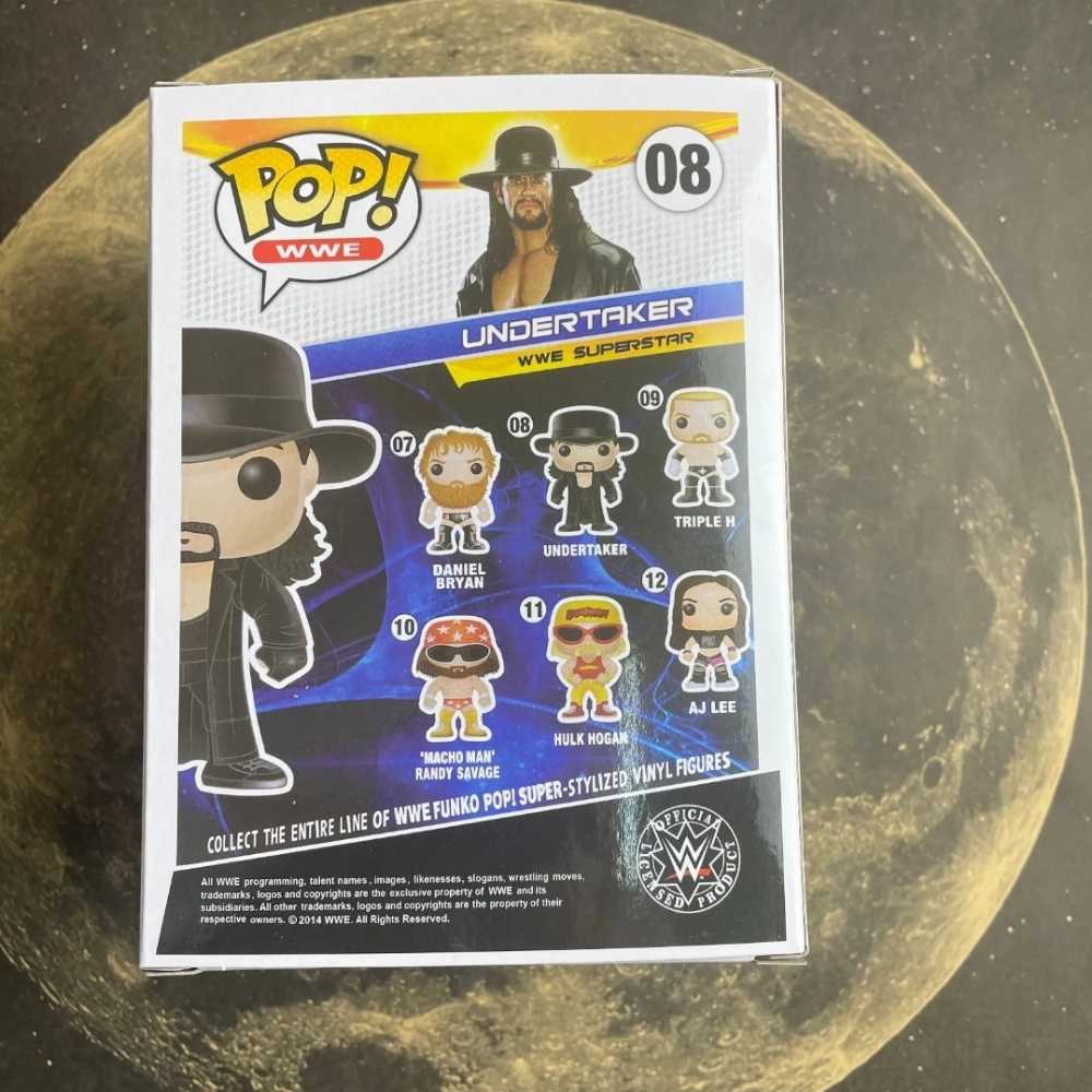 Pop！WWE The Undertaker #08 Vaulted Retired Rare Vinyl - Funko Pop action figure collectible [Barcode 849803039240] - Main Image 3
