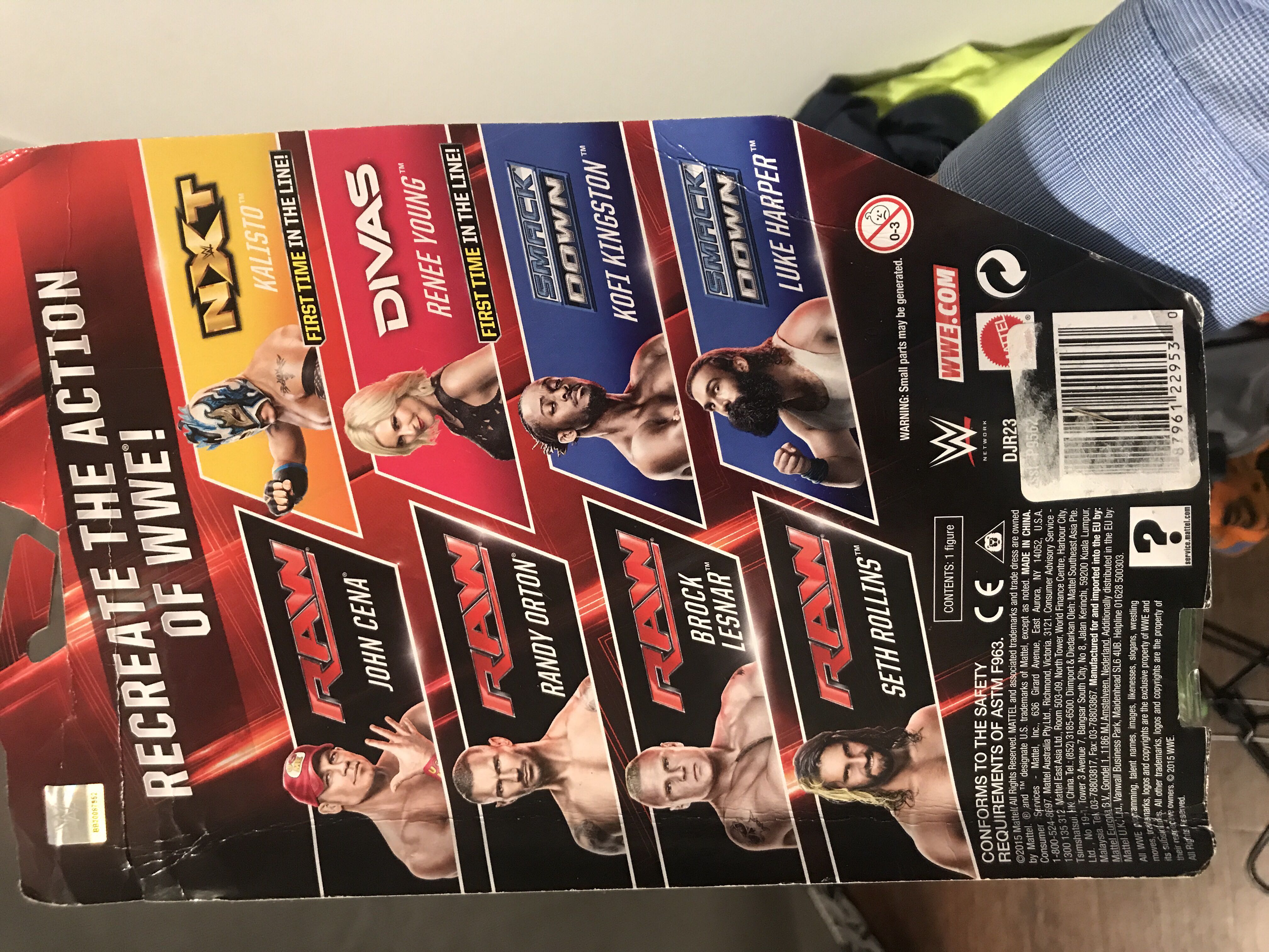 Luke Harper - Basic 67 (Chase)  action figure collectible [Barcode 887961229530] - Main Image 2