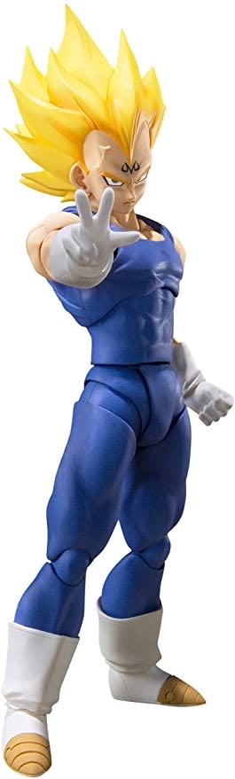 Vegeta (Majin) - Bandai Tamashii Nations (Dragon Ball Z) action figure collectible [Barcode 4549660087458] - Main Image 3