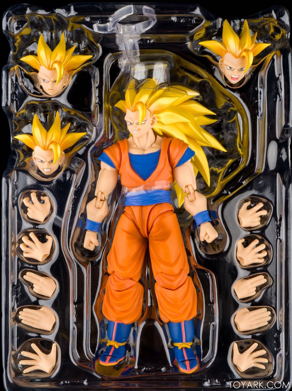 Son Goku Super Saiyan 3 - Bandai S.H. Figuarts (Dragon Ball Z) action figure collectible [Barcode 4549660149484] - Main Image 3