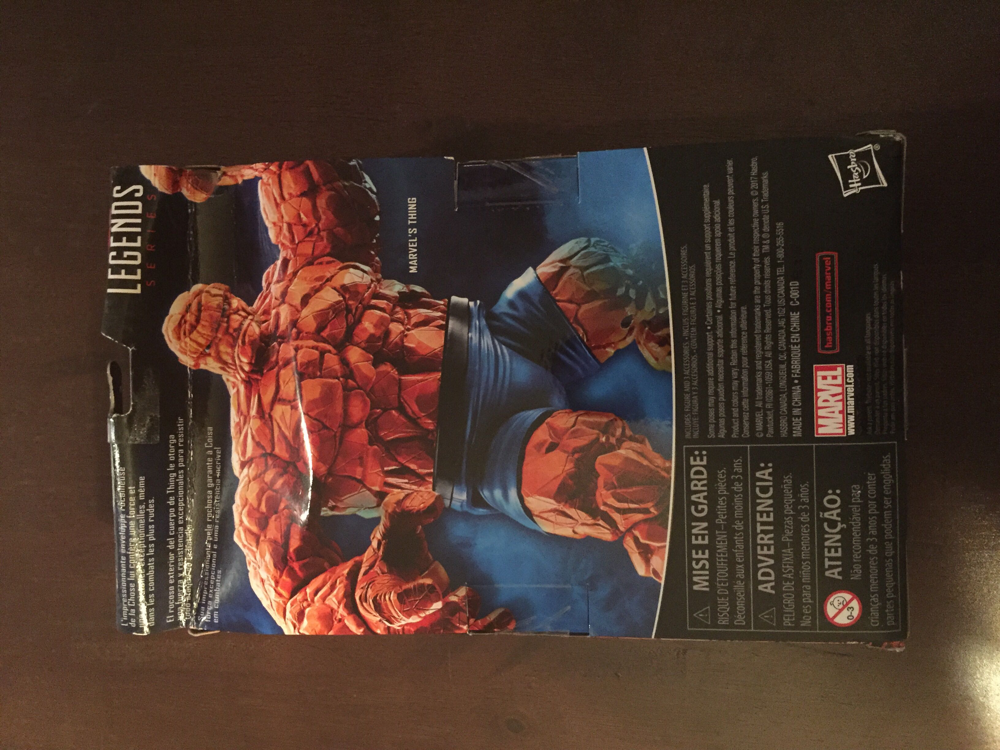 Thing - Hasbro (Marvel Legends) action figure collectible [Barcode 630509662593] - Main Image 2