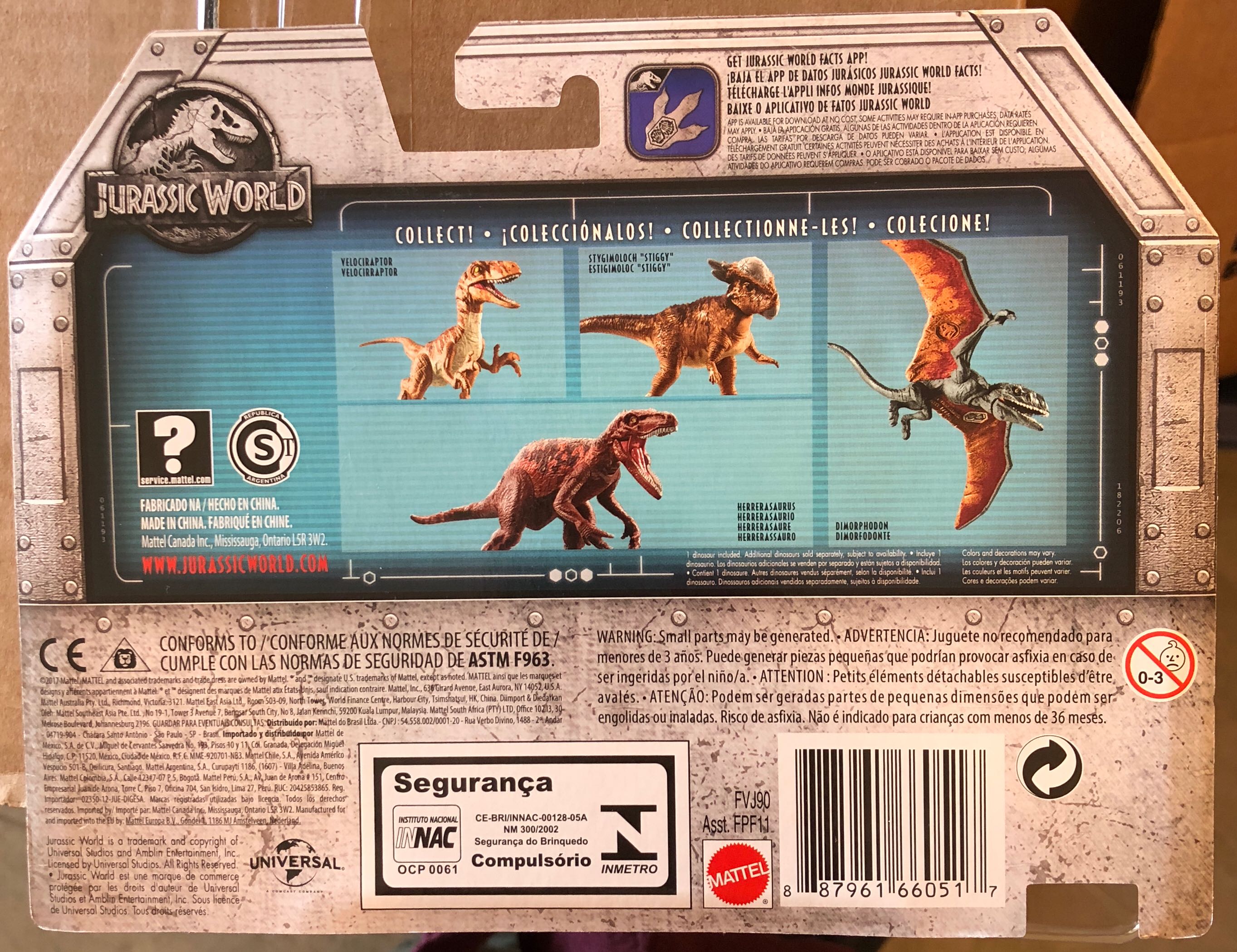 Stygimoloch “Stiggy” - Mattel (Jurassic World) action figure collectible [Barcode 887961660517] - Main Image 2